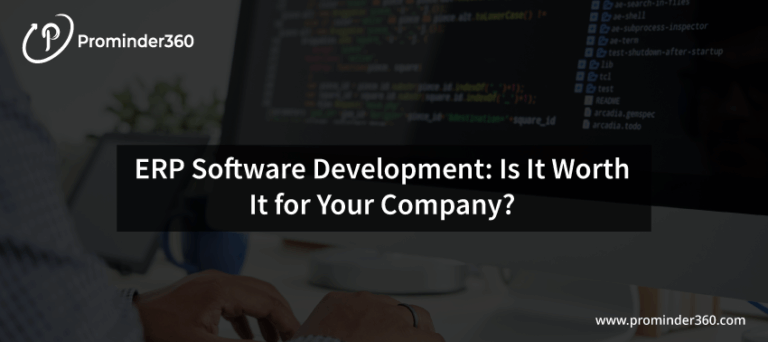 ERP software development concept – evaluating benefits for businesses